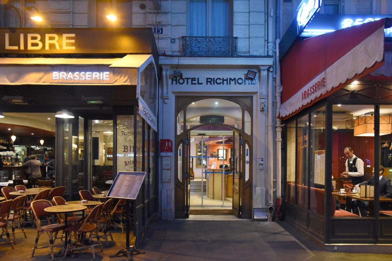 פריז Hotel Richmond Gare Du Nord מראה חיצוני תמונה